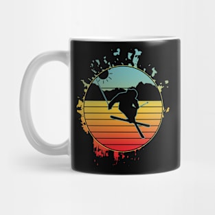 Excitement Skiing Mountains,cool matching dad Mug